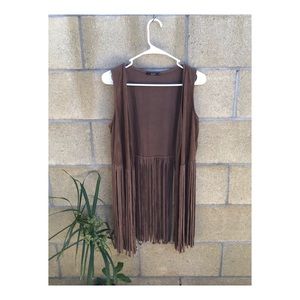Fringe vest